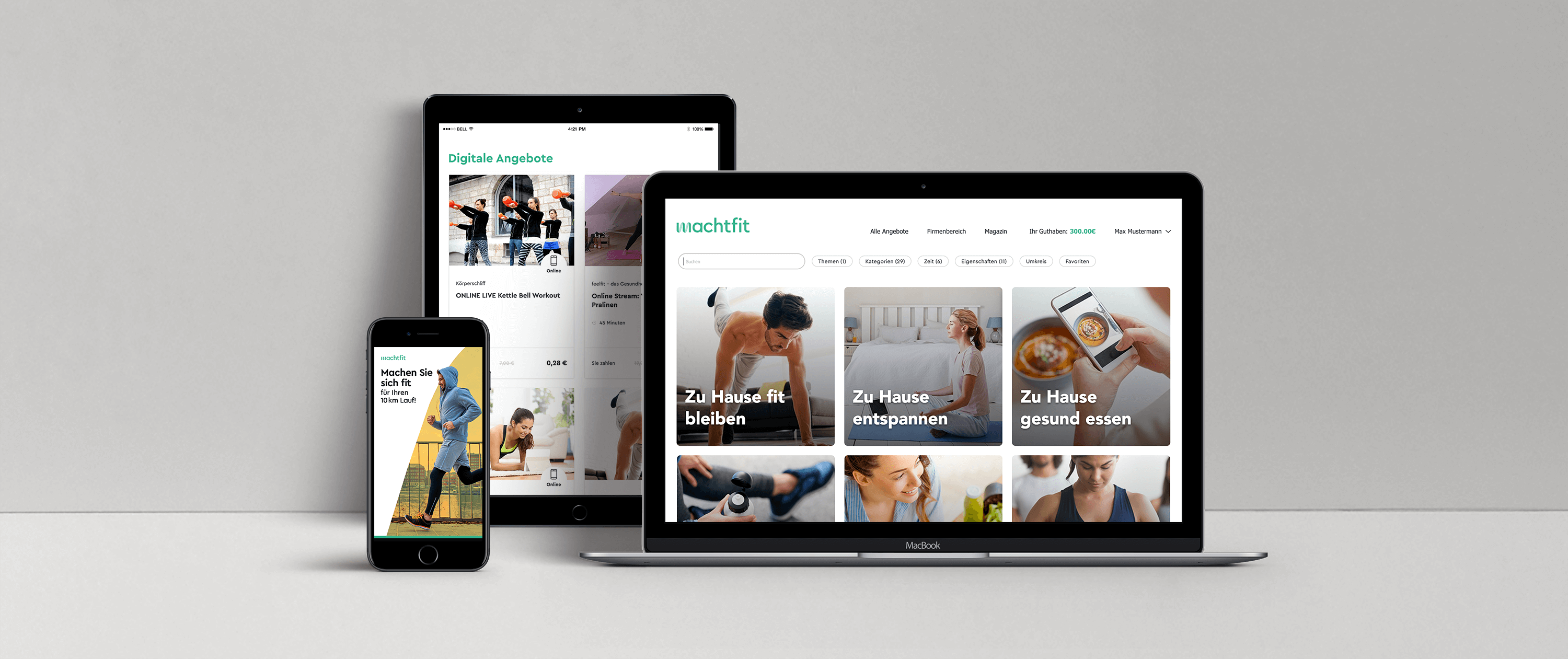 Ihr Zugang zu digitaler Gesundheitsförderung
