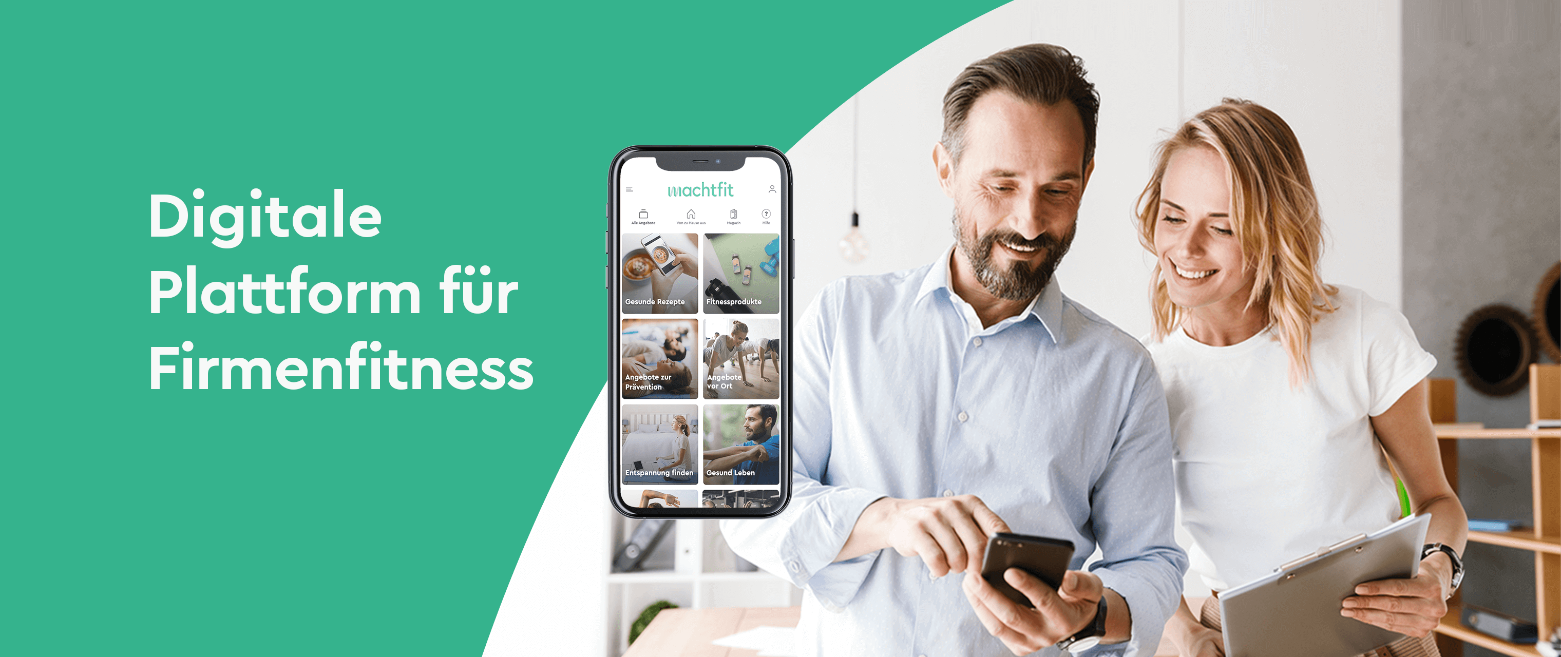 Digitale Plattform für Firmenfitness