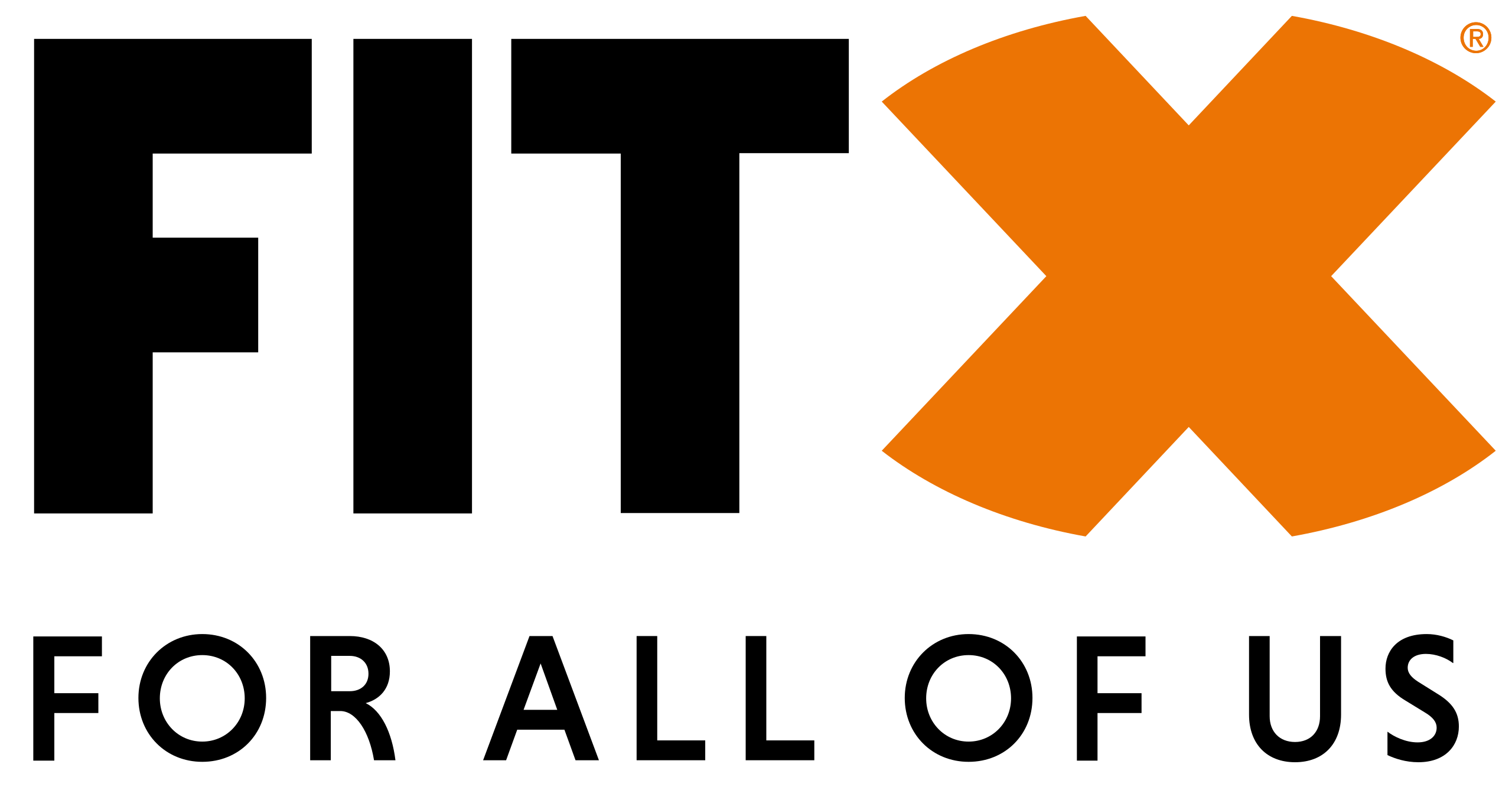 Fitx Logo schwarz